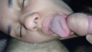 kingofnaughtiness6 - daddy cum very on the my big lips,i ate all your sperm swallowing-9