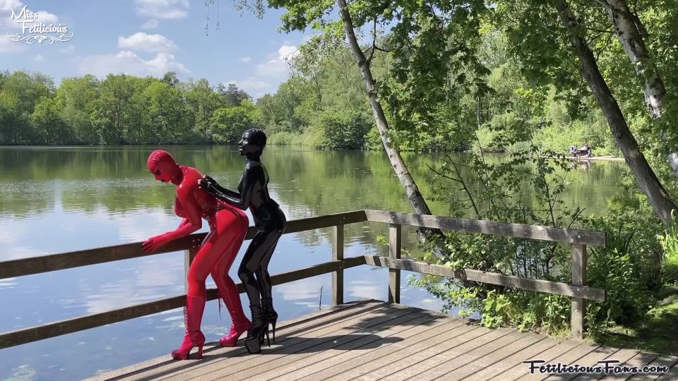 FetiliciousFans SiteRipPt 1BTS Bizarre Latex Dolls in Public