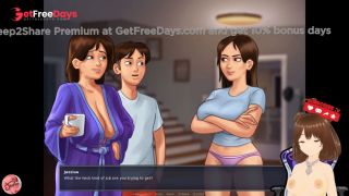 [GetFreeDays.com] Summertime saga 11 - My friends stepmother she wants to suck my cock - Jazziuu - Gameplay Sex Video February 2023-6