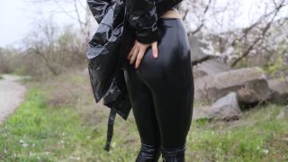 online porn clip 29 Shiny Leather Heaven aka Leather Love – Oddess Katya Oiling Latex and Walk in Public Place, xvideos big ass fucks on fetish porn -1