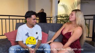 Onlyfans - I Fuck My Stepmom In The Living Room While My Stepdad Is On a Call Danyel Mast And Karen Sleent - Oral-2