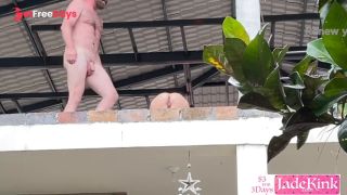 [GetFreeDays.com] Real Exhibitionist Kinky Couple Fucking on a Balcony and Flashing Public Strangers Adult Leak March 2023-1