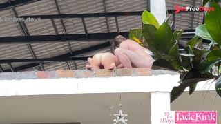 [GetFreeDays.com] Real Exhibitionist Kinky Couple Fucking on a Balcony and Flashing Public Strangers Adult Leak March 2023-2