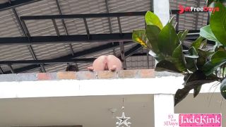 [GetFreeDays.com] Real Exhibitionist Kinky Couple Fucking on a Balcony and Flashing Public Strangers Adult Leak March 2023-3