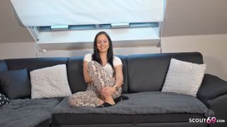 GERMAN_SC0UT - Shy Girl Mila D Pickup And Raw Sex Casting - Pickup-2