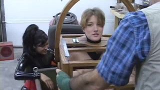 House of Gord19 08 31 Fayth on Fire & CeCi Dolores - Wooden Cage Torment (Installation)-6