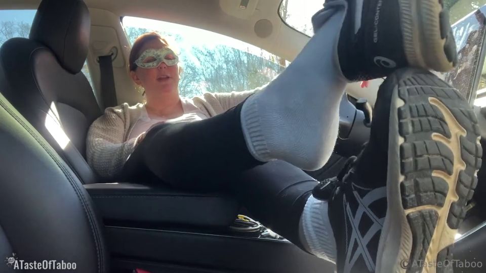 hardcore ATasteOfTaboo aka atasteoftabo_o - 03-14-2024 OnlyFans Video - Ms Paige Post Workout Sweaty Socks Removal _ SELF RECORD _ Slow video ATasteOfTaboo