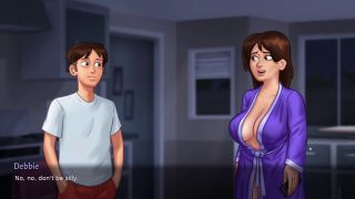 Crossed hot aunty make seen with her dever part 8-6