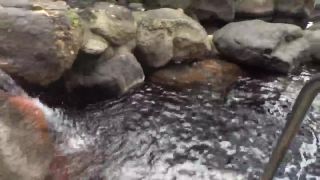 Creampie At The Open-air Hot Springs Bath. - HD720p-9