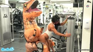 MILF Porn Camsoda - Hot milf stepmom fucked by trex in real gym sex-5