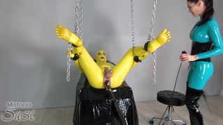 [GetFreeDays.com] Sperm Feeding And The Fuckingmachine For The Rubbergimp I latex condom suit porn-1