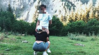 porn clip 27 amateurs behind Good view couple - Big ass student fucked in the forest in standing doggystyle , pornhub on femdom porn-0