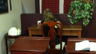 Blake Makes A Mess In Class Video 1 (Femdom porn)-9