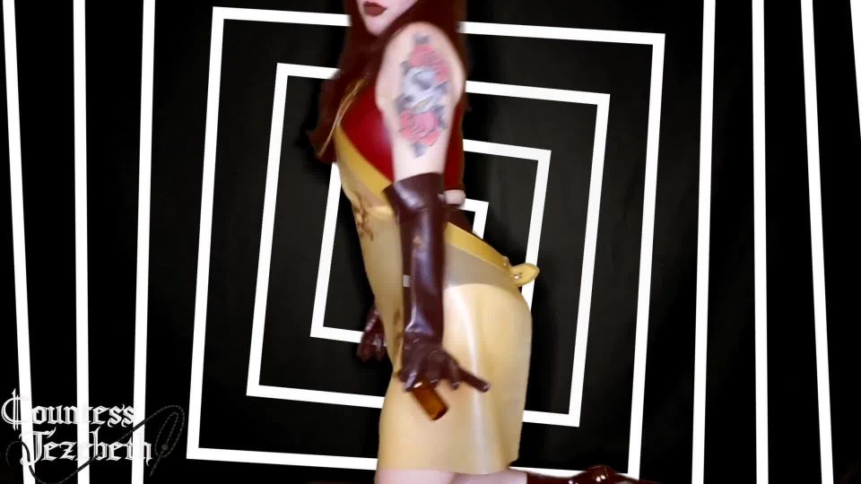 free porn video 4 femdom cc pov | Countess Jezebeth – Goon for the Latex Butcher | latex fetish