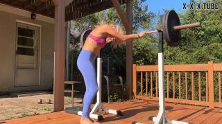 Lora Cross Squat Tutorial And Flex  Workout  Lora Cross -7