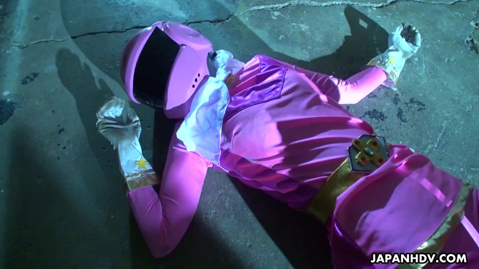 Galactic Sentai Brave Are Overpowered By Aliens And Fucked When Captured - Fetish
