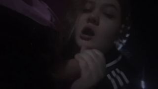 Hd Porn Рискованный отсос на ночной набережной-8