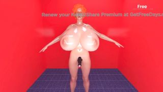 [GetFreeDays.com] girl redhead futa long breast expansion growth 3d animation Adult Leak January 2023-6