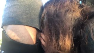 PassionDessire - Beauty Sucks Cock in the Car. Pulsating Cum Mouth. Oc ...-8