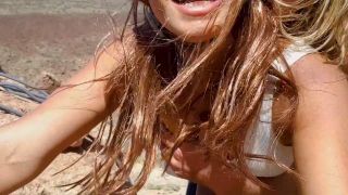 OceanCrush - Rock Climbing OUTDOOR Adventure Shaky Multiple ORGASMS & CREAMPIE - Ocean Crush [1080p] - Teen-0