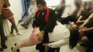 Daniella's Otk Public Spanking And Punished With The Wood...-1