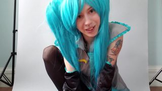 adult xxx video 23 xxecstacy – Dominant Miku Instructing New Toy, amateur cutie on masturbation porn -8