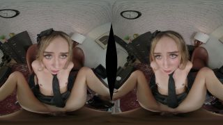 POVR VR Spanking Orgy: Daisy Fox's Classroom 4K Thriller!-5
