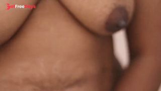 Indian Tamil girl makes her boyfriend enjoy by showing him her breasts and naked body-0