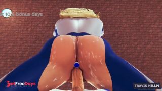 Invisible Woman is getting fucked with elastic dick 3  parody-7