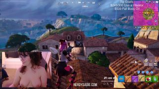 NerdySadie_23.12.21..lewd.gaming.livestream.victory.royale.cum -7