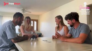 [GetFreeDays.com] Playing cards with our close friends ends up in WIFE SWAPPING - Sammm Next Door and Stella Sedona Sex Video May 2023-0