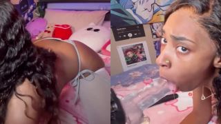 Khloesweets - KhloeSweet 3D/VR - Deepthroats ICE Dildo and then takes it Deep in Her Wet Pussy-3