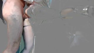 Alina Rose BOSS FUCKS SECRETARY TIGHT ANAL THROUGH RIPPED PANTYHOSE-7