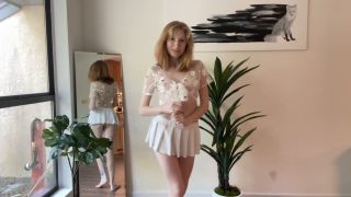 Sierra Ky Sexy Teen Transparent Lingerie Try On Haul-2