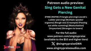 [GetFreeDays.com] Sing Gets a New Genital Piercing erotic audio preview -Performed by Singmypraise Sex Film January 2023-2