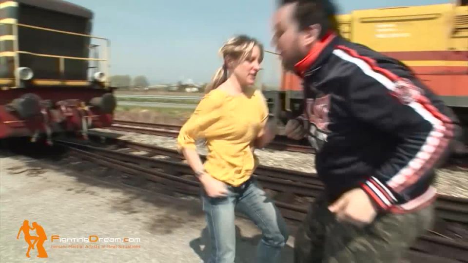 Fighting Dream - Chiara - Casual Military Killer - kicking on femdom porn