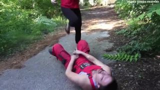 Deadly Female Fighters - Ballbusting Compilation ballbusting -7