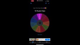 Onlyfans - hawaii5hoess - Lets Have some Quarantine Lockdown Fun Spin the Wheel for just  a SPIN Receive  FREE - 30-04-2020-0