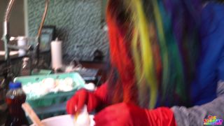 GIbbyTheClown - Angry bird gets fucked by big clown dick - Public Nudity-3