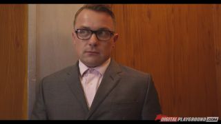 Busty Secretary Fucked In A Stuck Elevator (Hot Babes) Harmony Reigns-1