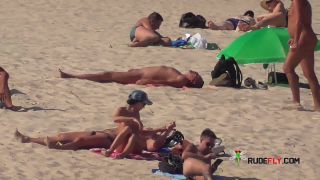 Dame naturist masturbation at strand  3-6