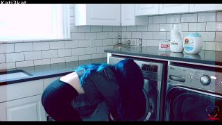 Kati3Kat – Laundry Day - kati3kat - femdom porn femdom handcuffs-1