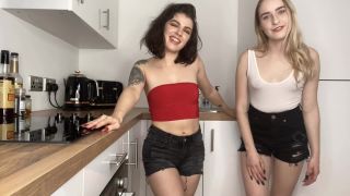 adult video 11 leotard fetish The Queens - Housemate initiation ceremony, foot fetish on big ass porn-5