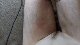 Magretta Dering - Fetish combo: hairy legs and pussy in pantyhose and shoes-0
