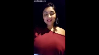MARTINA SMITH Martina Smith live in red dress teasing her fans with nudity in exclusive OnlyFans video  only fans video-1