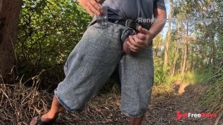 [GetFreeDays.com] A sneaky wank out in the bush Massive CUM Adult Video October 2022-1