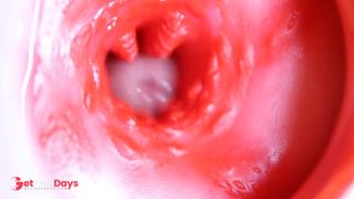 A big red cock inside a juicy hole can give sperm at any moment-5