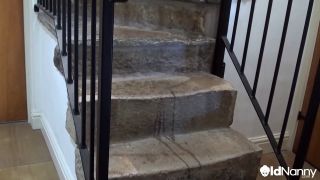 6210 British Milf Auntie Trisha Solo Stair Play-3