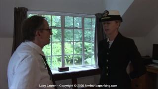 FirmHandSpanking – Lucy Lauren – Spanked in Uniform – L - (Fetish porn)-0