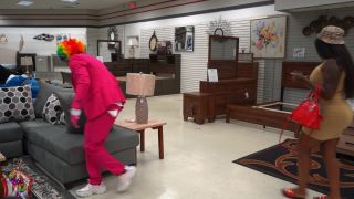 GIbbyTheClown - Furniture Salesman Gets Fucked In Store - Public Blowjob-4